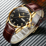 OLEVS Watches for Man 6896 Golden Black