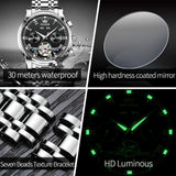 Silver Strap - Black Dial Silver Trim