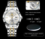 OPK Watches for Woman 8170 GL Golden White