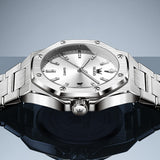 OLEVS 3613 Men's Watch with Gold Bracelet, Business Style, Gift-Ready, 3ATM Waterproof