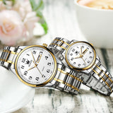 OLEVS Watches for Woman 5567 GL Golden White