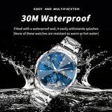 OLEVS Watches for Man 2730 Blue