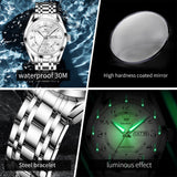 OLEVS Watches for Men 3666-BB