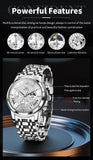 OLEVS Watches for Man 2892 White