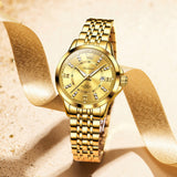 OLEVS Watches for Woman 3620 Golden