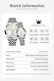 OLEVS Watches for Woman 9931 GL White