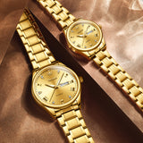 OLEVS Watches for Woman 5563 GL Golden