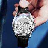 OLEVS Watches for Man 2876 White