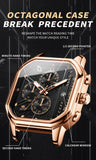 OLEVS Watches for Man 9950 Rose Black