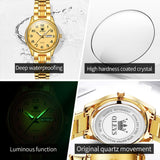 OLEVS Watches for Woman 5567 Golden