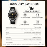 OLEVS Watches for Man 6896 All Black