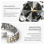 OLEVS Watches for Woman 9970 GoldenBlack