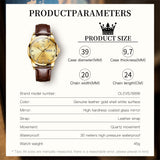 OLEVS Watches for Man 6896 Golden