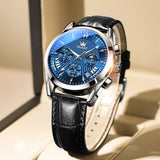 OLEVS Watches for Man 2876 Blue