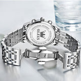 OLEVS Watches for Man 2858 White