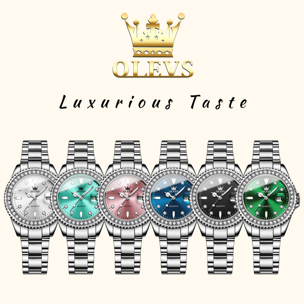 Silver Strap - Black Dial Silver Trim