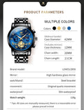 OLEVS Watches for Man 2859 Black Blue