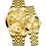 OLEVS Watches for Woman 9970 GL Golden