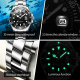 OLEVS Watches for Man 5885 Black