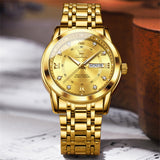 OLEVS Watches for Man 5513 Golden