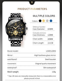OLEVS Watches for Man 2859 All Black