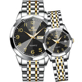 OLEVS Watches for Woman 9970 GL Golden Black