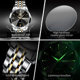 OLEVS Watches for Man 3615 Golden Black