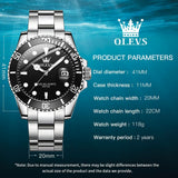 OLEVS Watches for Man 5885 Black