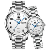 OLEVS Watches for Woman 5567 GL White