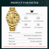 OLEVS Watches for Man 2870 Golden