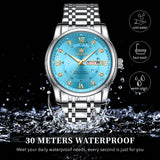OLEVS Watches for Man 5513 T-Blue