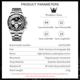 OLEVS Watches for Man 2945 Black
