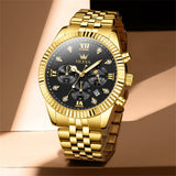OLEVS Watches for Man 2932 Golden Black