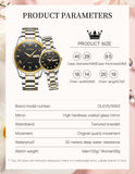 OLEVS Watches for Woman 5563 GL Golden Black