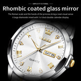 OLEVS Watches for Man 9931 Golden White