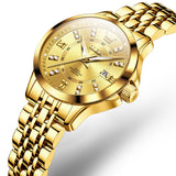 OLEVS Watches for Woman 3620 Golden