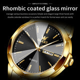OLEVS Watches for Man 3615 Golden Black-QJ