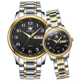 OLEVS Watches for Woman 5567 GL Golden Black