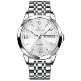OLEVS Watches for Man 9998 White