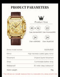 OLEVS Watches for Man 9925 Golden