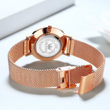 OLEVS Watches for Woman 5869 Rose White DW