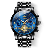 OLEVS Watches for Man 2859 Black Blue