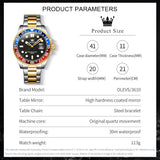 OLEVS Watches for Man 3610 Golden Black
