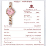 OLEVS Watches for Woman 9971 Rose Pink