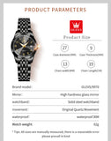 OLEVS Watches for Woman 9970 All Black