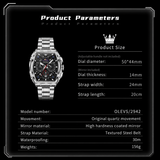 OLEVS Watches for Men 2942-BH