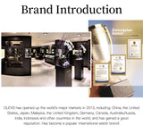 OLEVS 5563Couple Watch Valentines Couple Matching Watches His and Her Couple Set Wrist Watch Men and Women Lovers Wedding Waterproof Romantic Gifts Set of 2