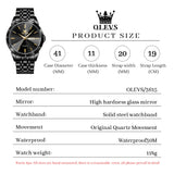 OLEVS Watches for Man 3615 All Black