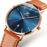 OLEVS Watches for Man 5869 RoseBlue-Y