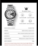 OLEVS Watches for Men TY705 White